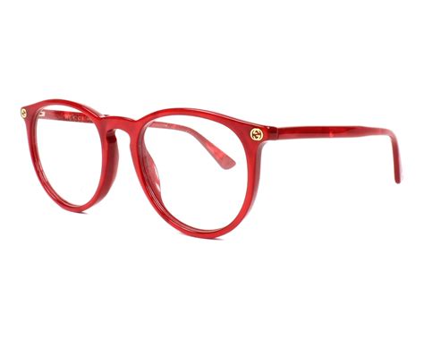 Gucci GG1720O 004 Glasses Red 